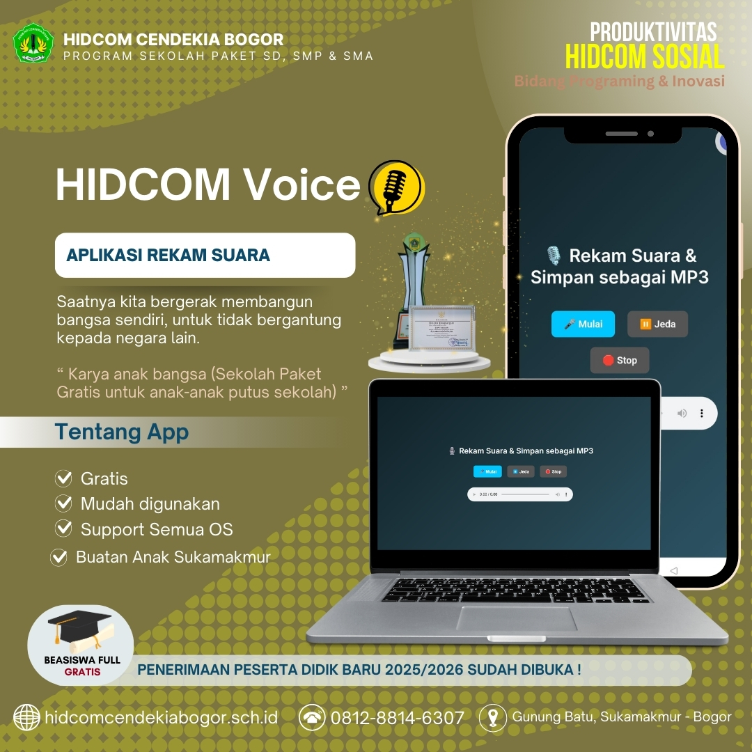 HIDCOM Voice Mp3