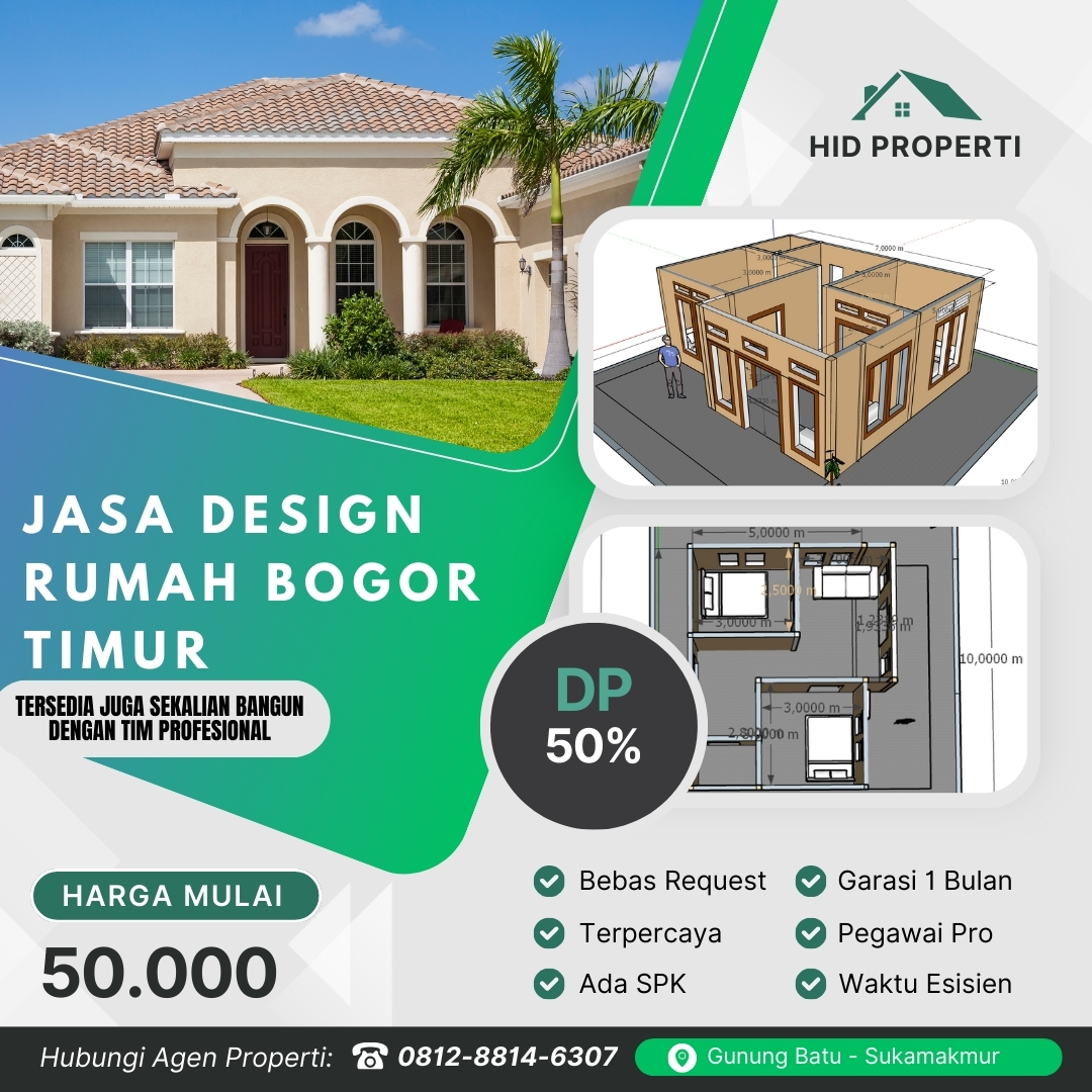 Jasa Design Bangunan bogor timur