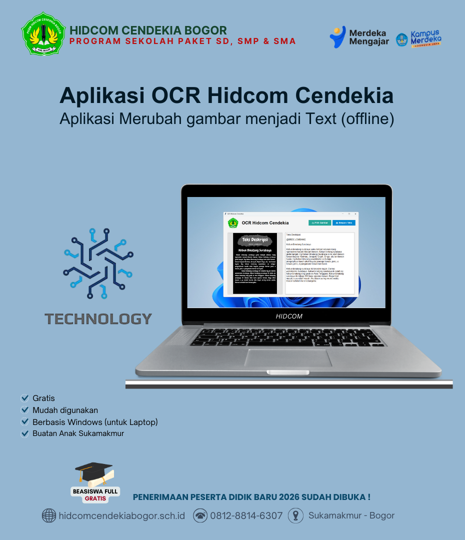 Mengubah Gambar menjadi Teks
