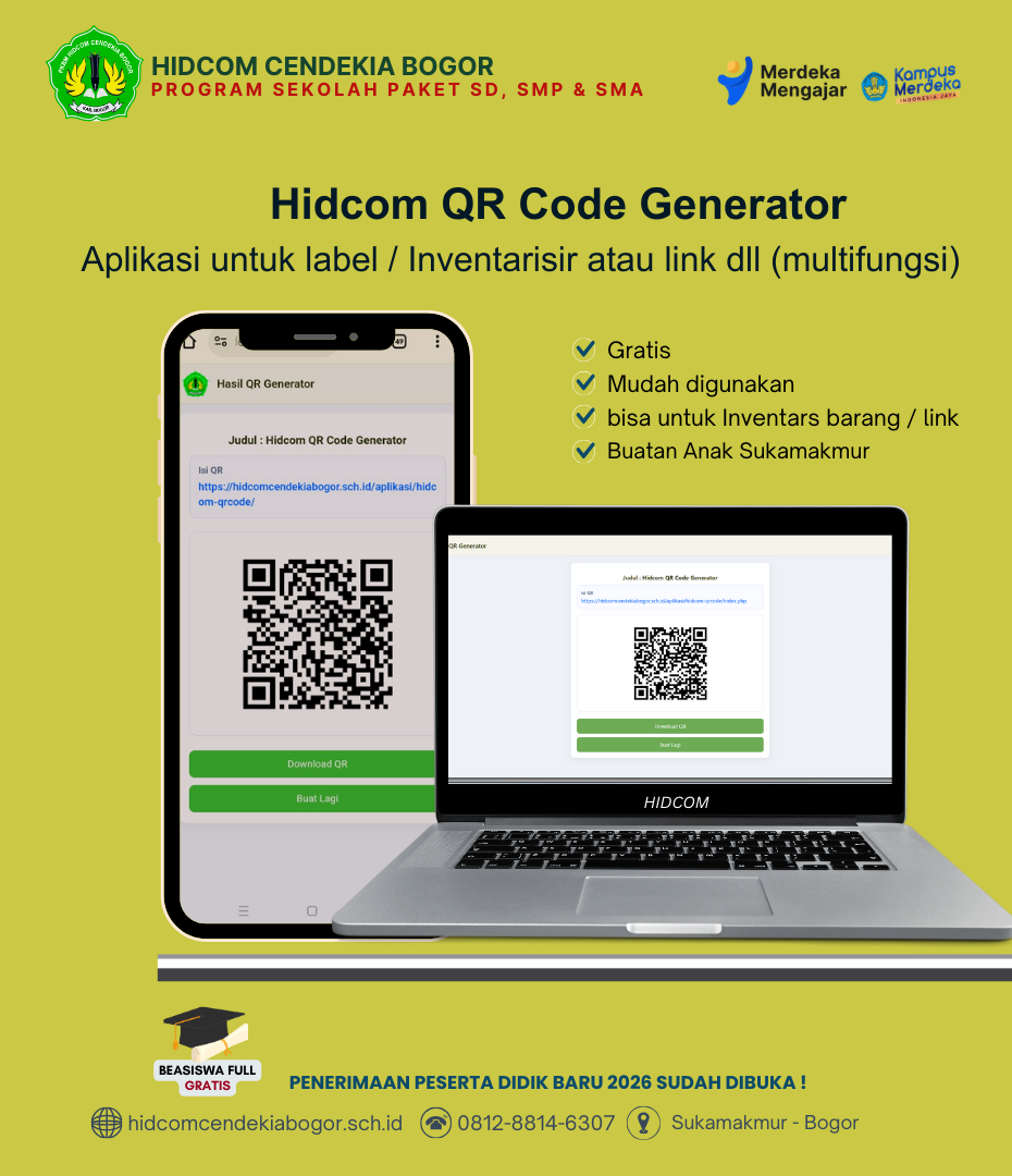 Hidcom QR Code