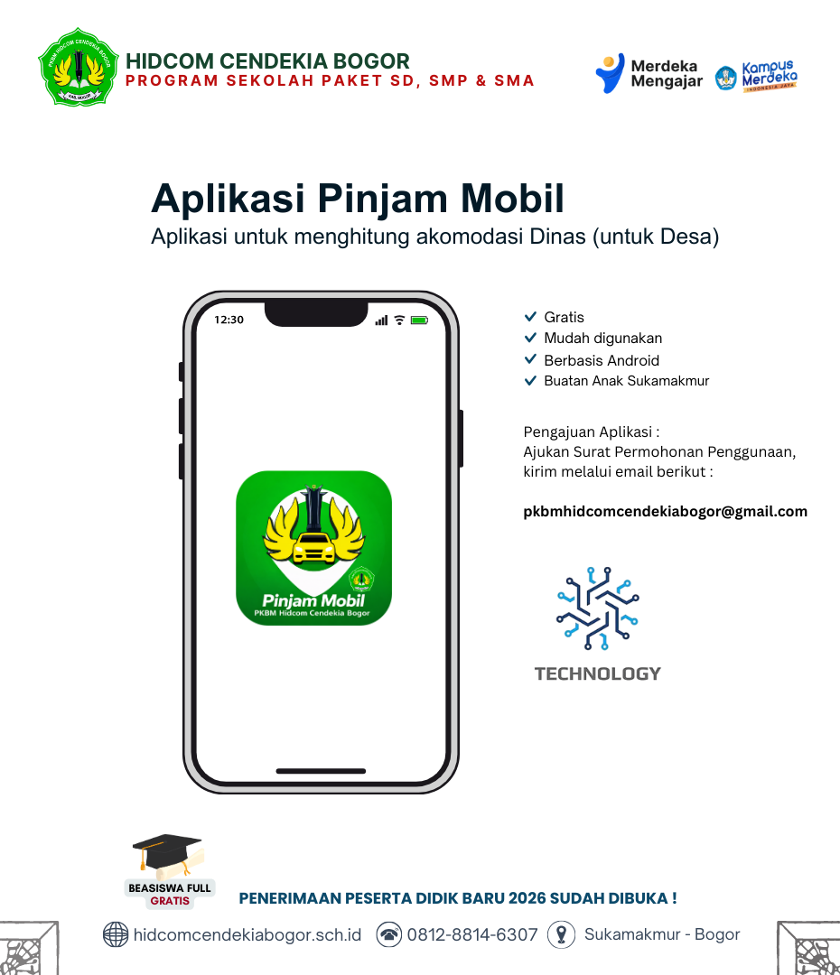 pinjam mobil hidcom