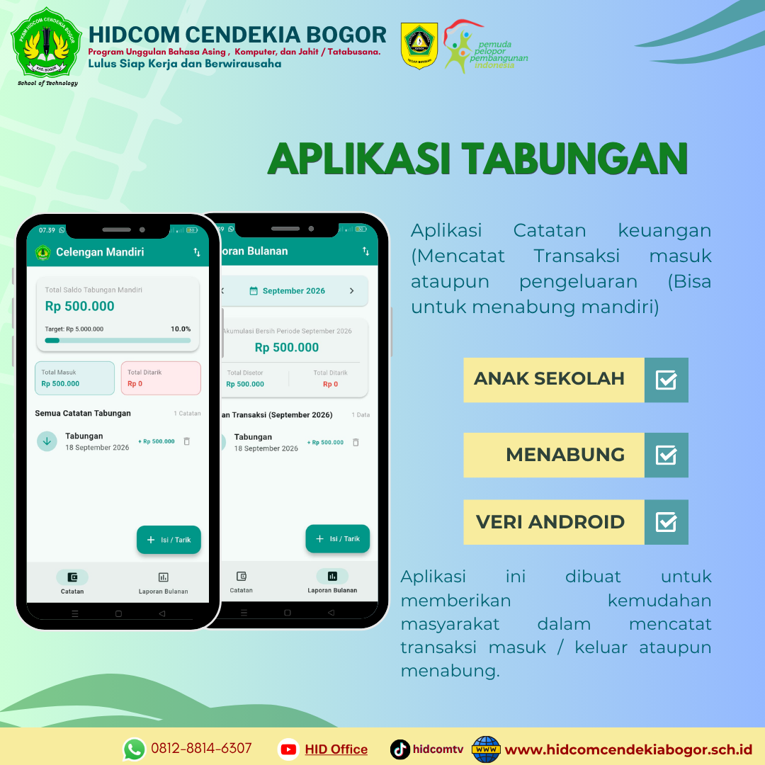 hidcom Tabungan hidcom Tabungan